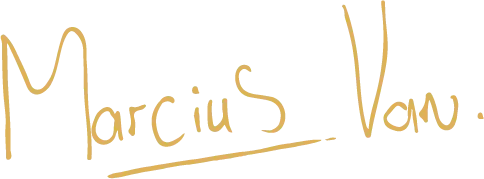 Marcius hand written signature